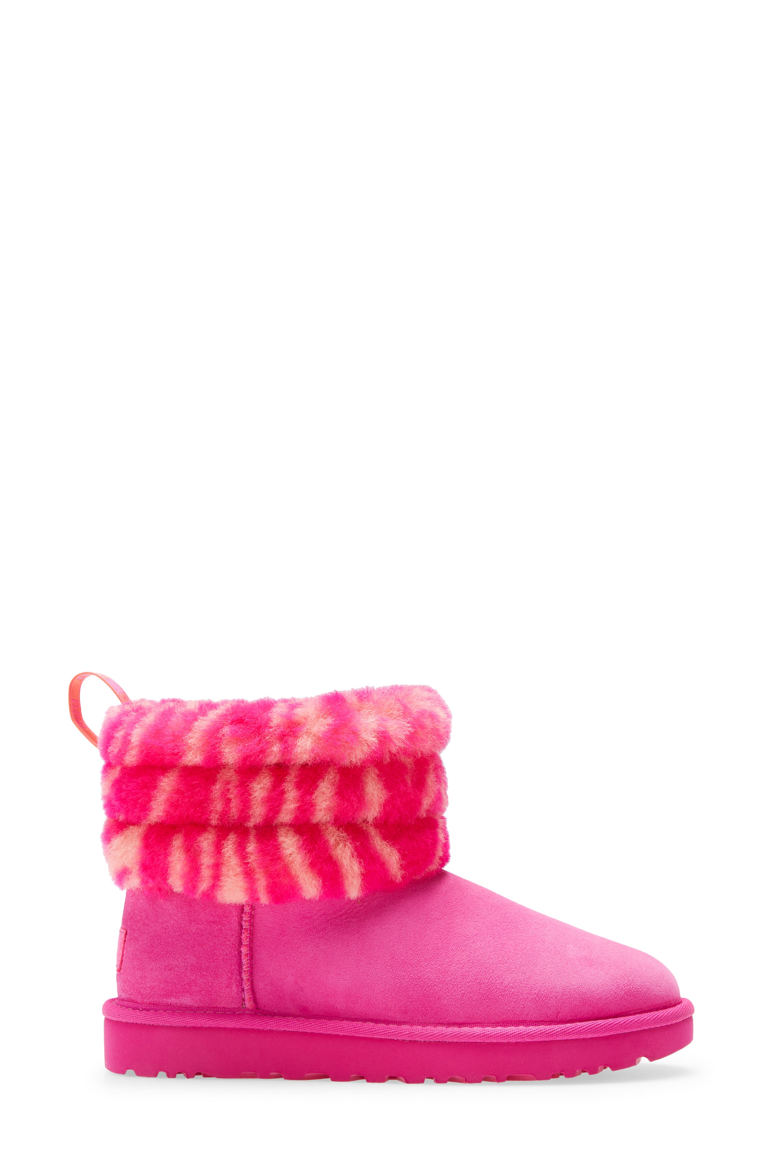nordstrom mini fluff uggs