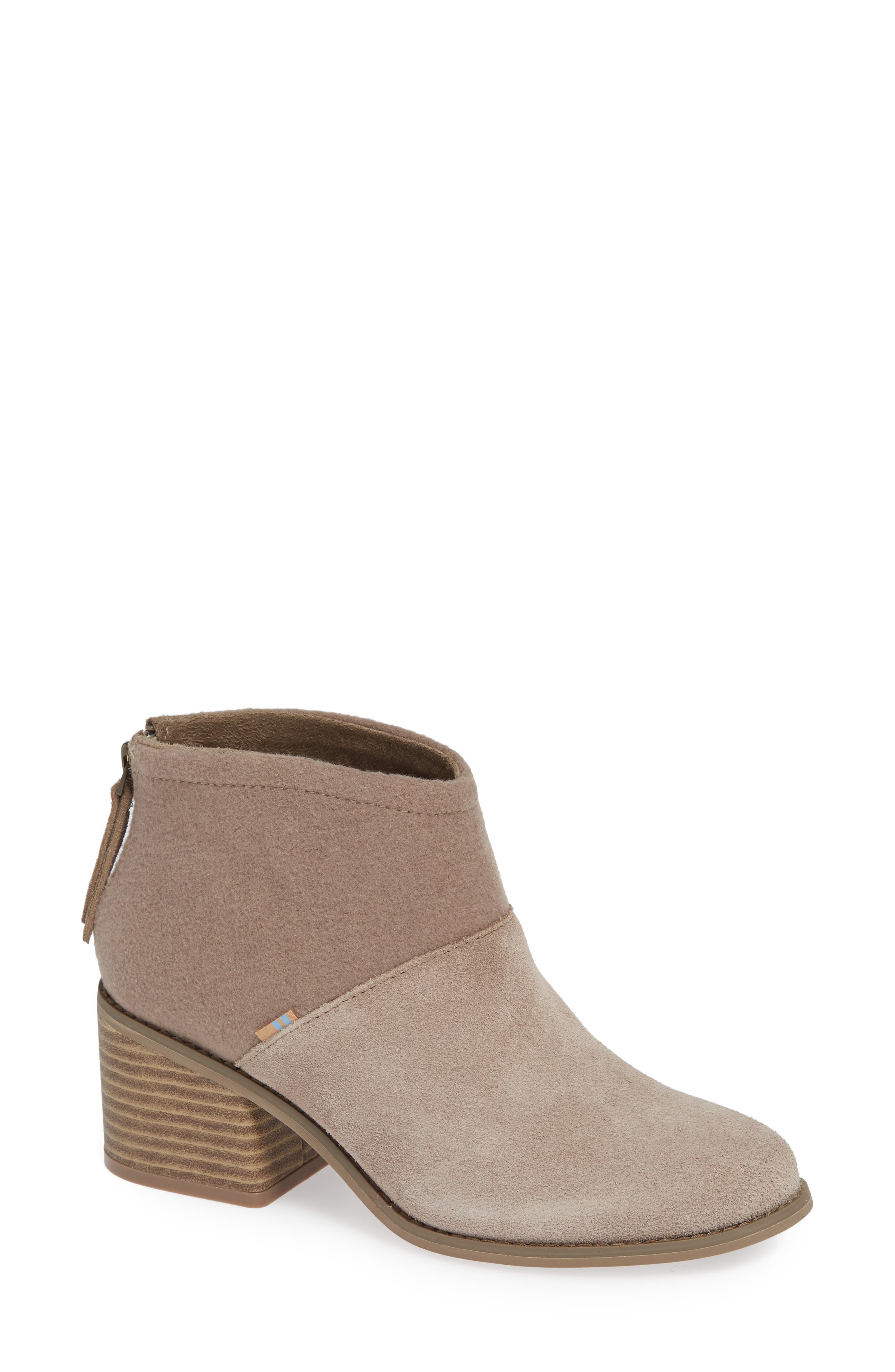 Toms Lacy Bootie, Beige