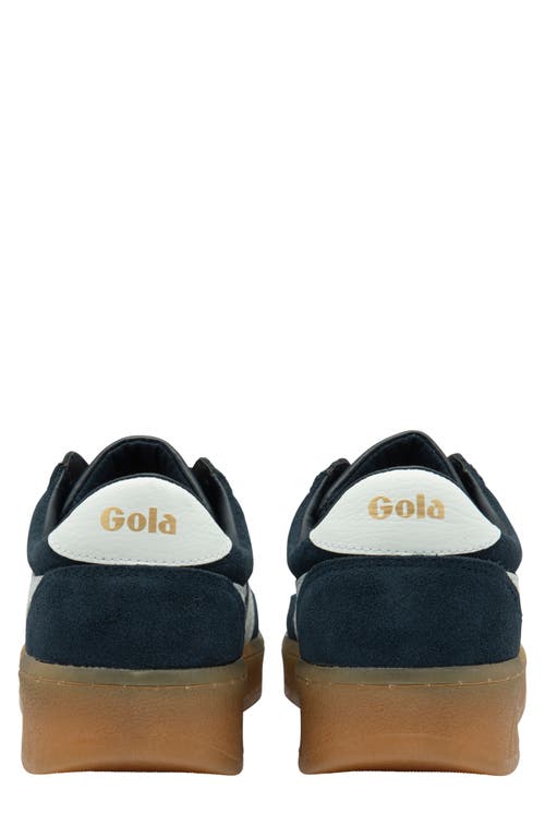 Gola Grandslam Sneaker In Navy/white/gum