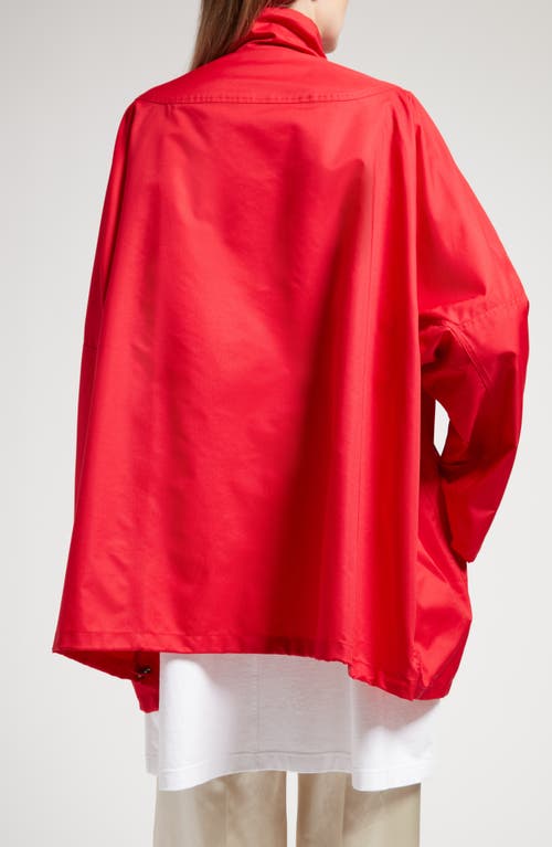 Shop The Row Dune Oversize Windbreaker In Scarlet