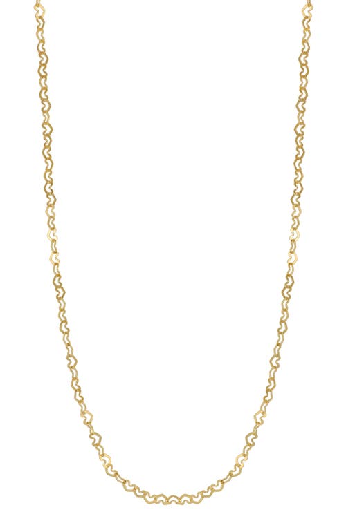 Shop Bony Levy 14k Gold Heart Chain Necklace In 14k Yellow Gold