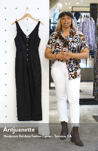 reformation vera jumpsuit
