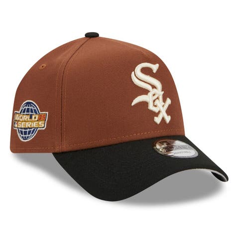New Era San Diego Padres White/Brown Vacay Trucker 9FIFTY Snapback Hat