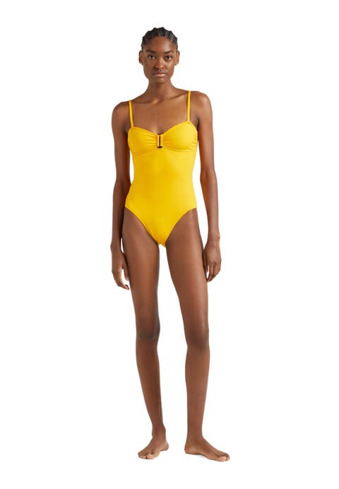 Women s Yellow One Piece Swimsuits Nordstrom