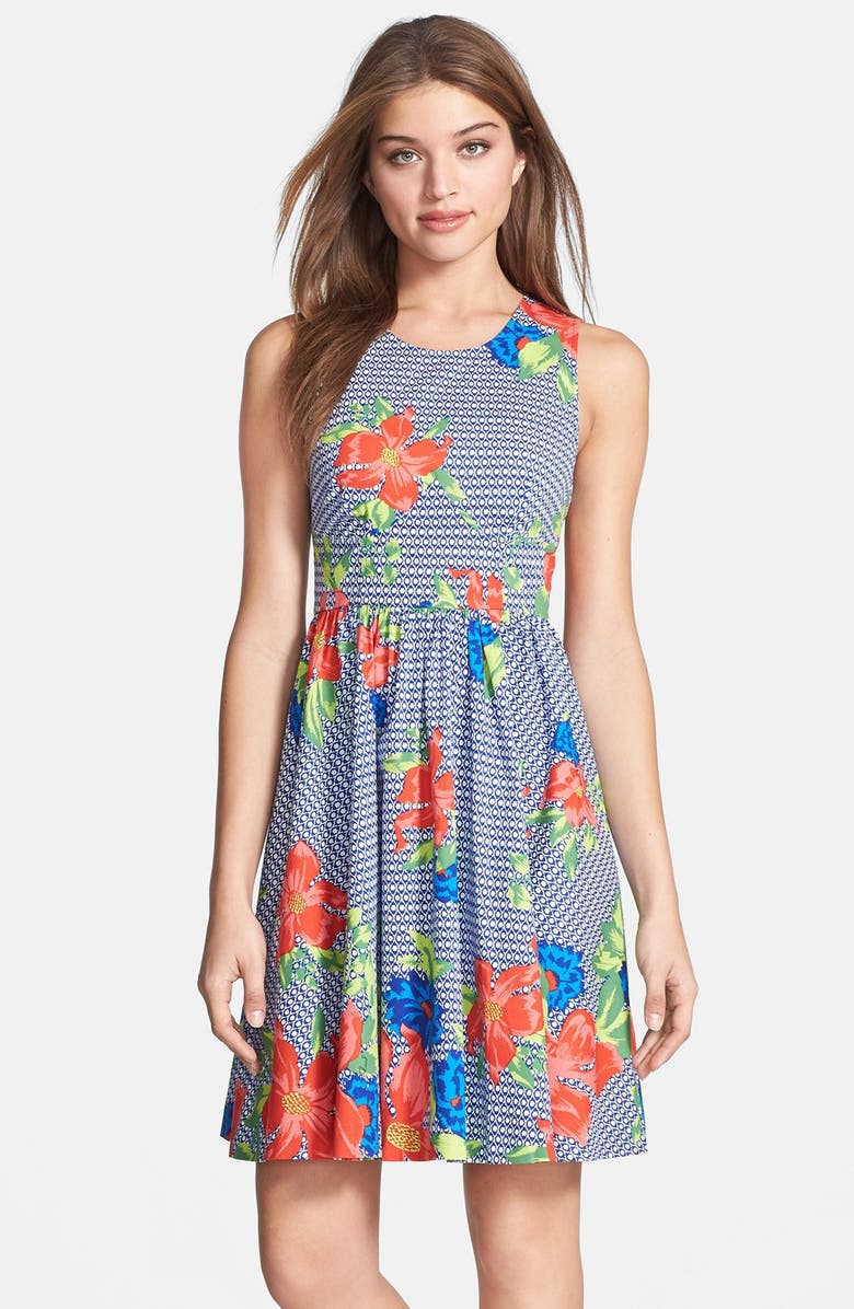 Plenty by Tracy Reese 'Alana' Print Fit & Flare Dress | Nordstrom