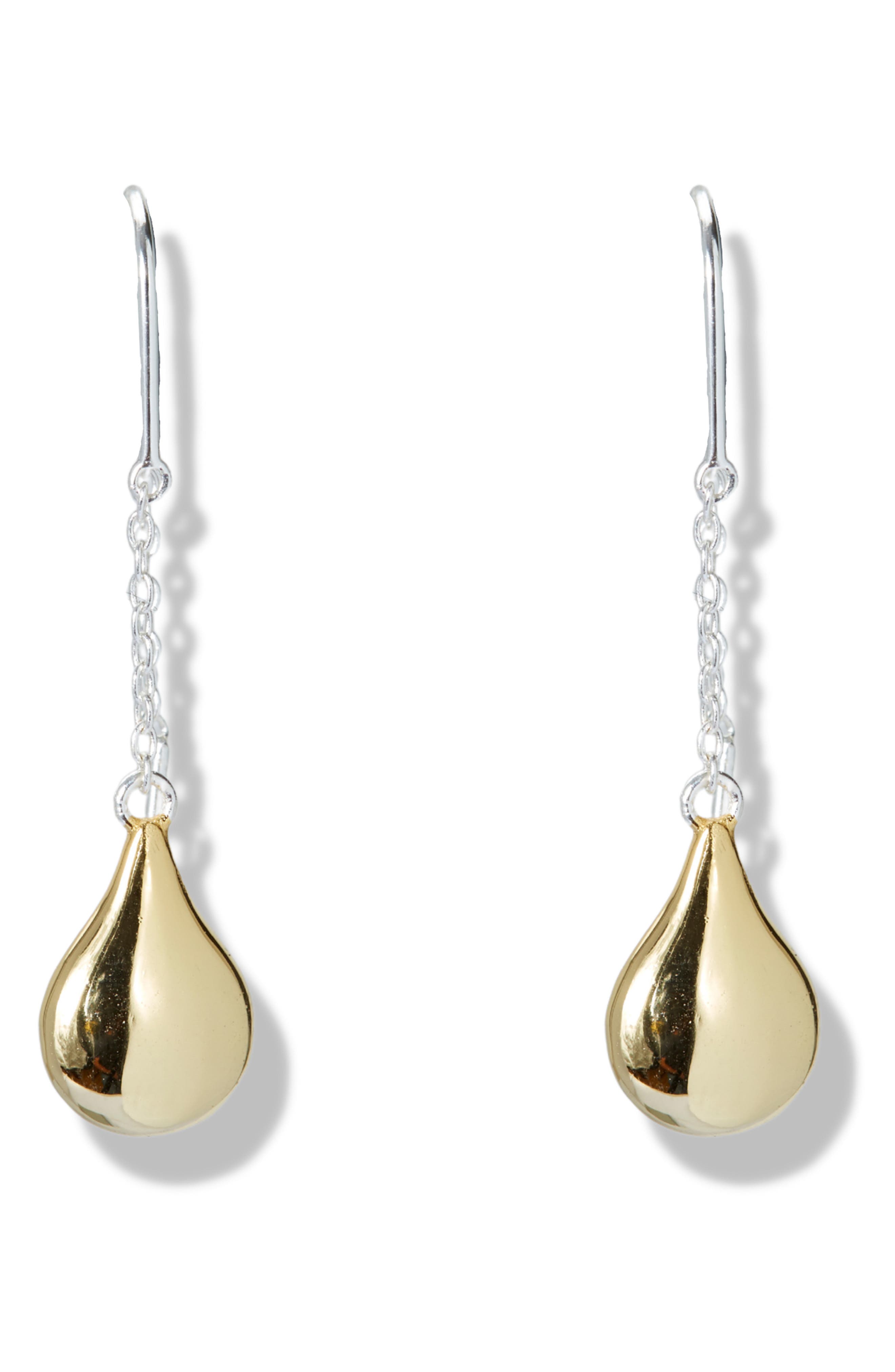 argento vivo drop earrings