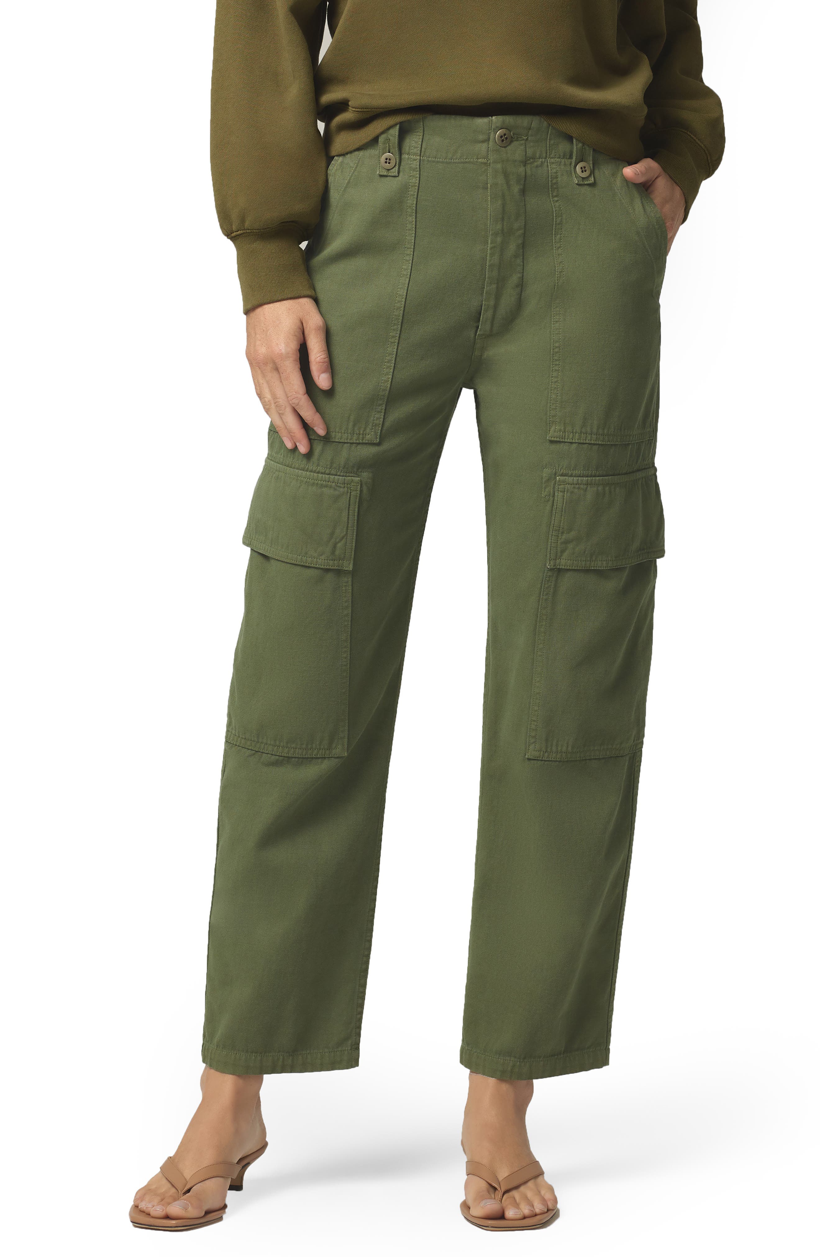 Citizens of Humanity Zadie High Waist Crop Surplus Pants | Nordstrom