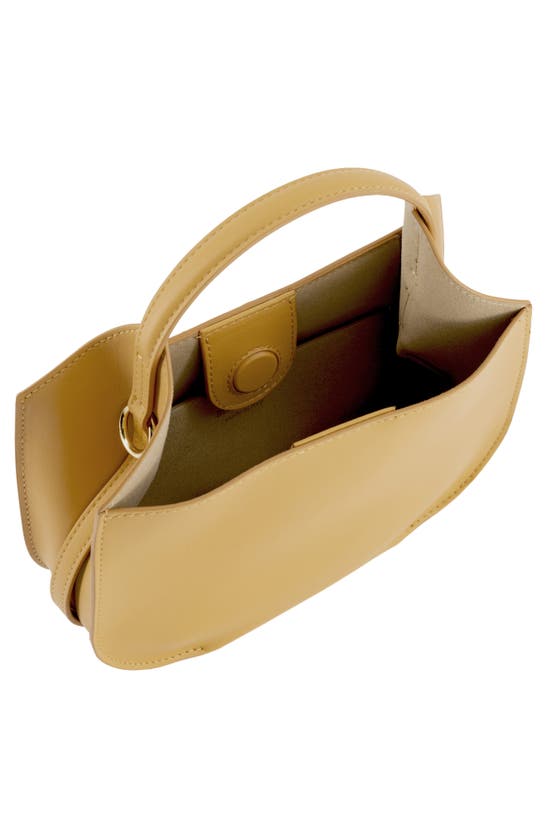 REE PROJECTS MINI HELENE LEATHER HOBO BAG