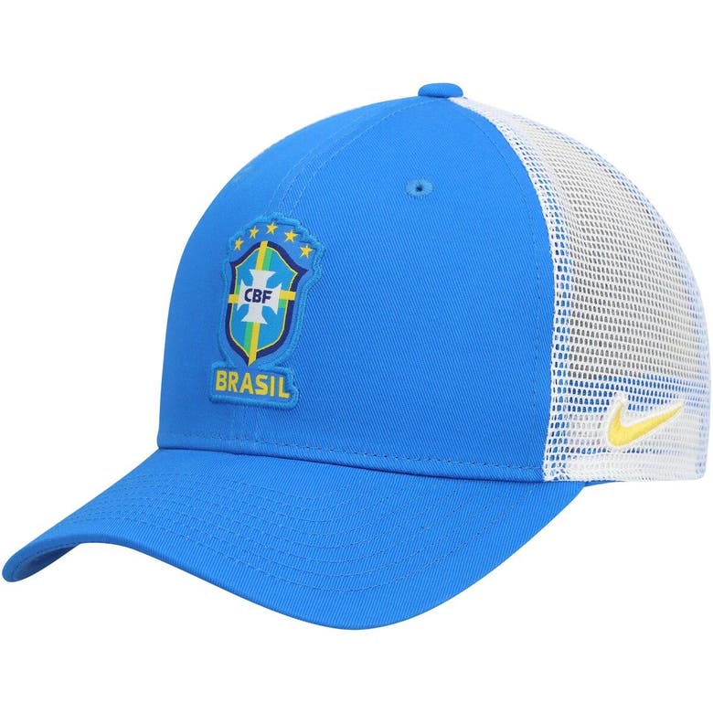 Nike Blue Brazil National Team Classic99 Trucker Snapback Hat