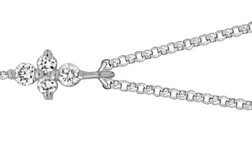 Bony Levy Getty Diamond Y-necklace In 18k White Gold