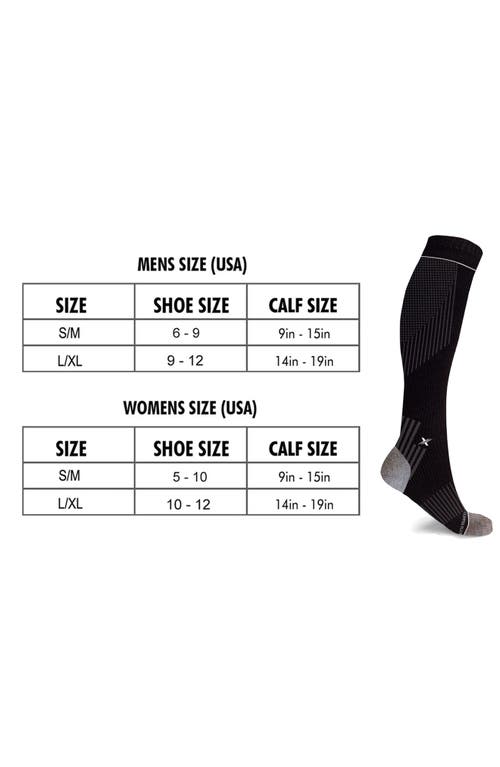 Extreme Fit 3-pack Targeted Support Compression Socks In Black