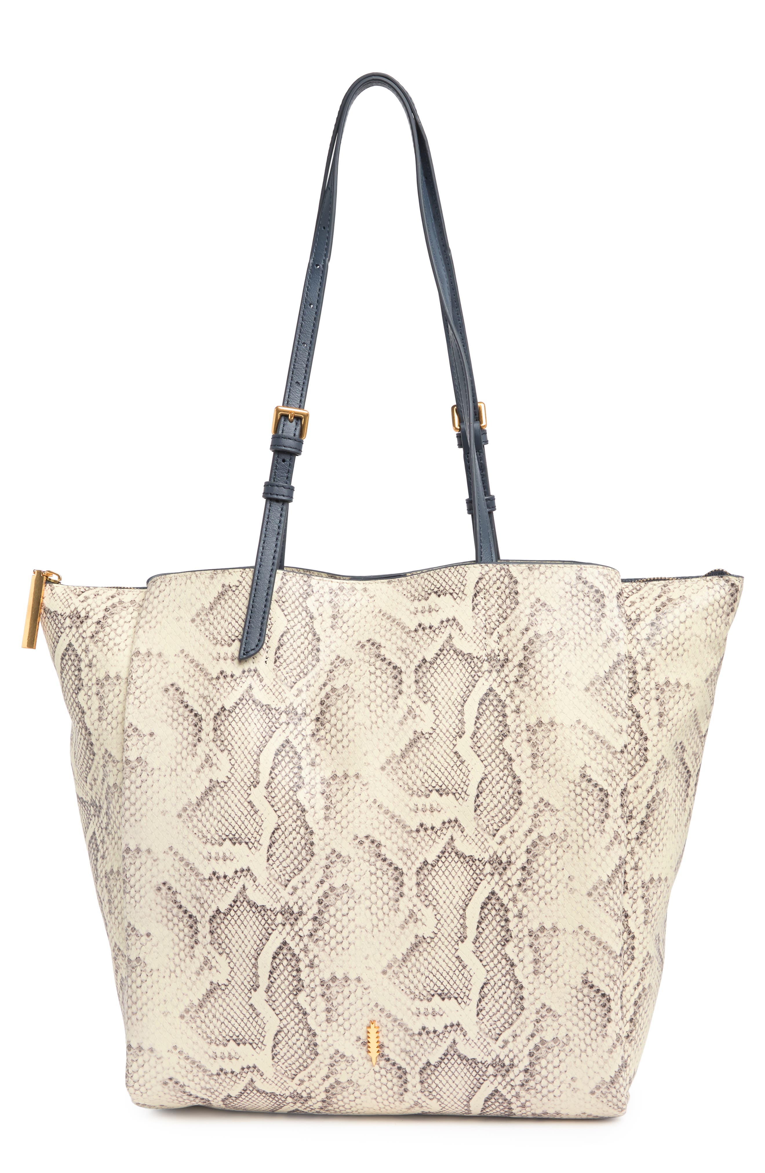 THACKER Anya Snake Print Leather Blend Tote Bag Nordstromrack
