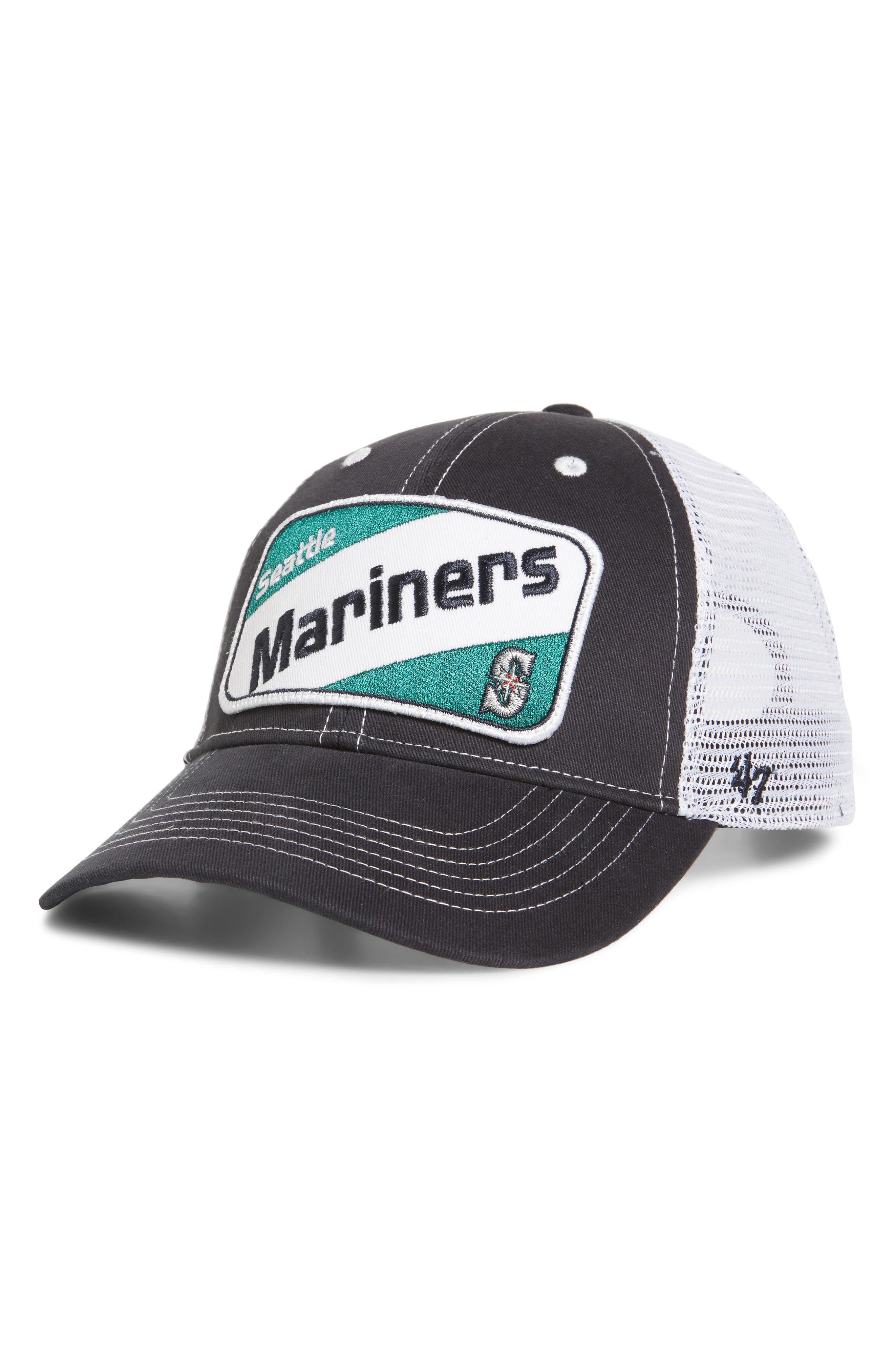 mariners trucker hat