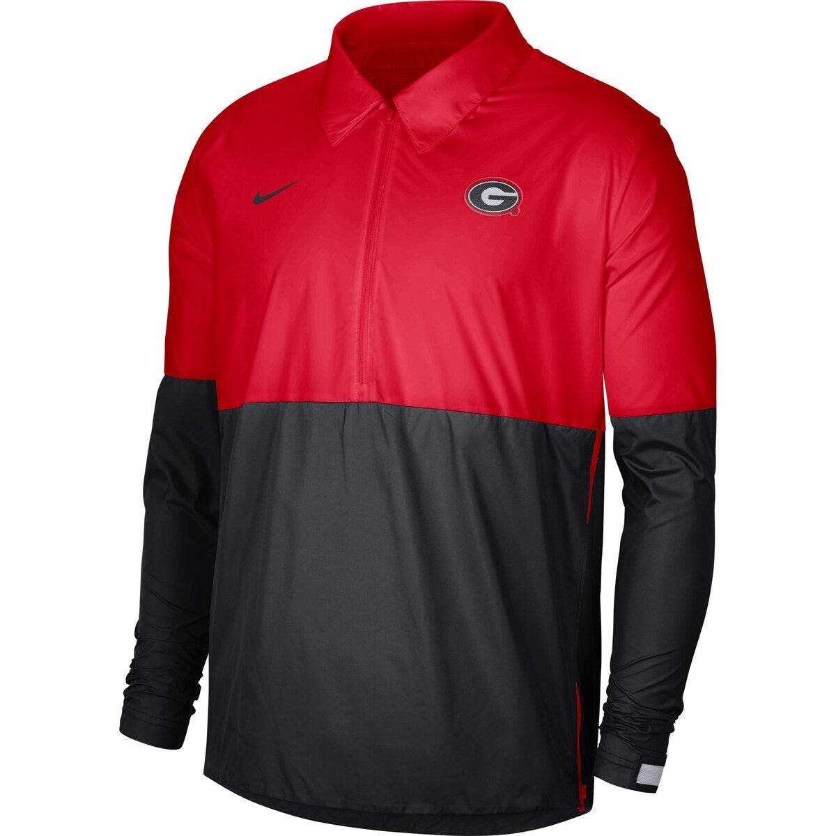 nike half zip coaches jacket