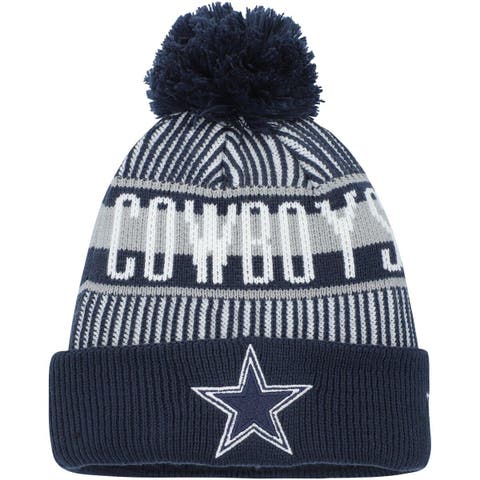 Dallas Cowboys Youth Tie-Dye Cuffed Knit Hat - Navy