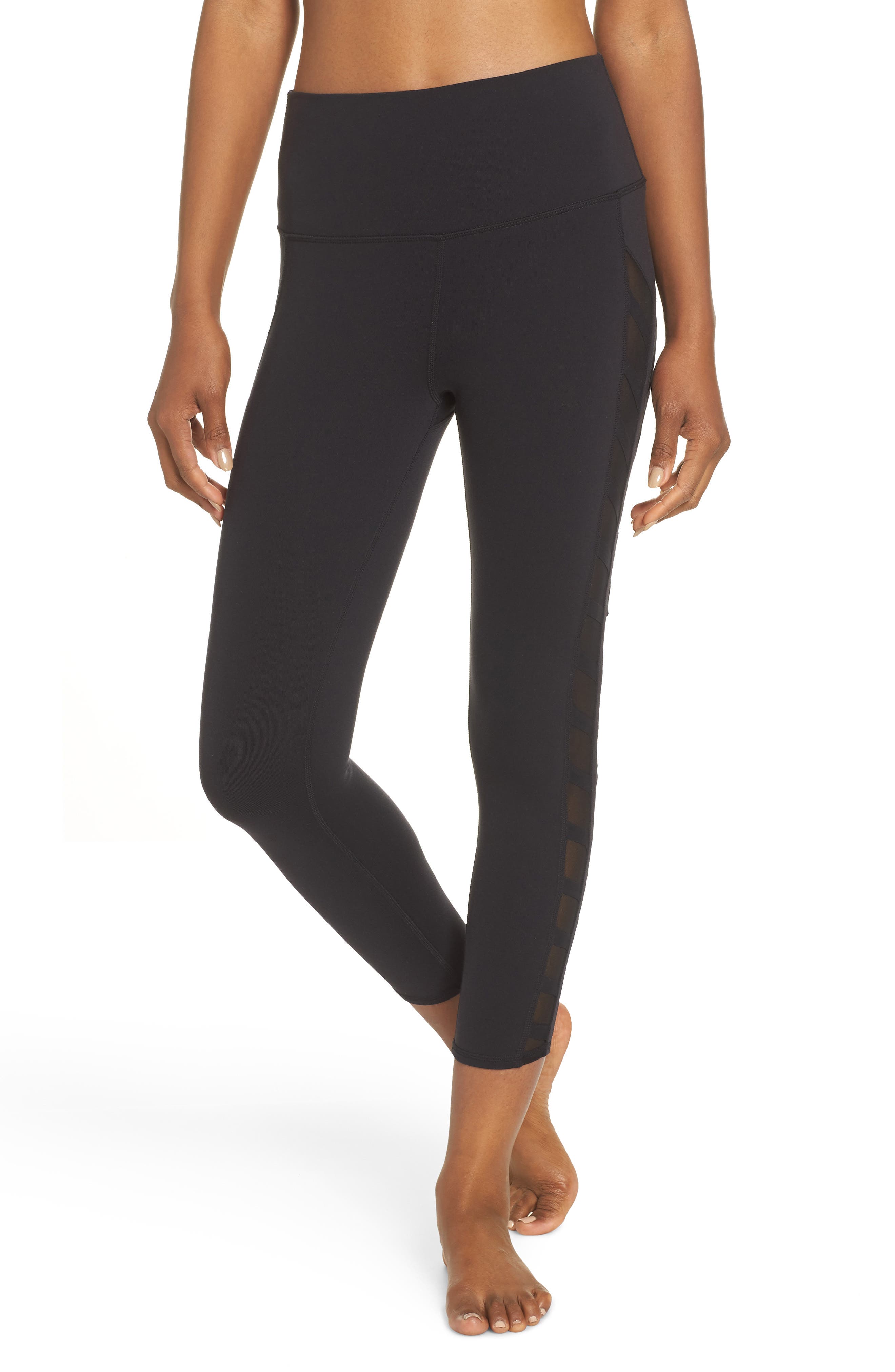 alo yoga chevron capri