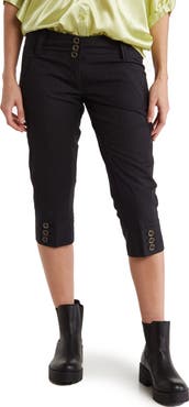 Pinstripe 2024 capri pants