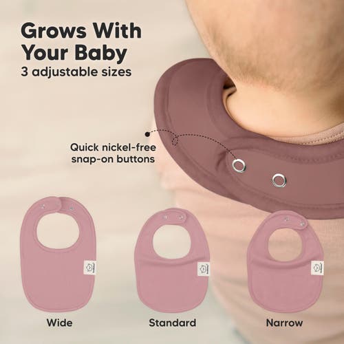 KEABABIES KEABABIES 8-PACK BABY DROOL BIBS 