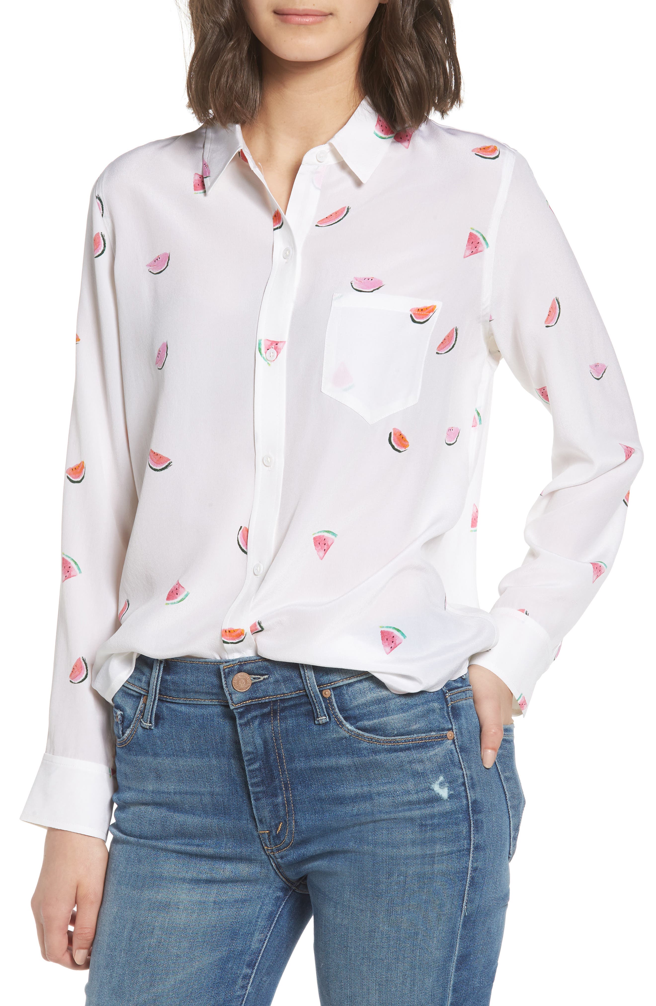 rails kate print shirt