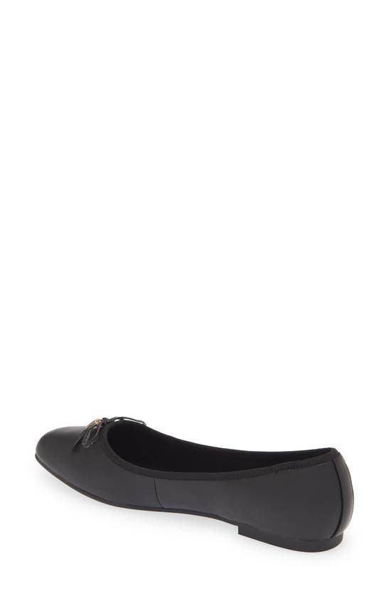 Ted Baker Bayana Bow Ballet Flat In Black
