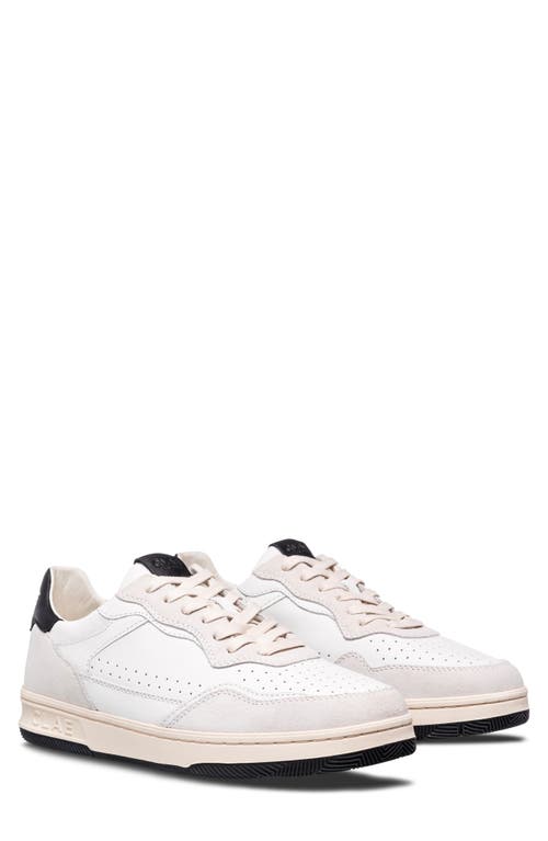 CLAE Haywood Sneaker White Leather Black at Nordstrom,