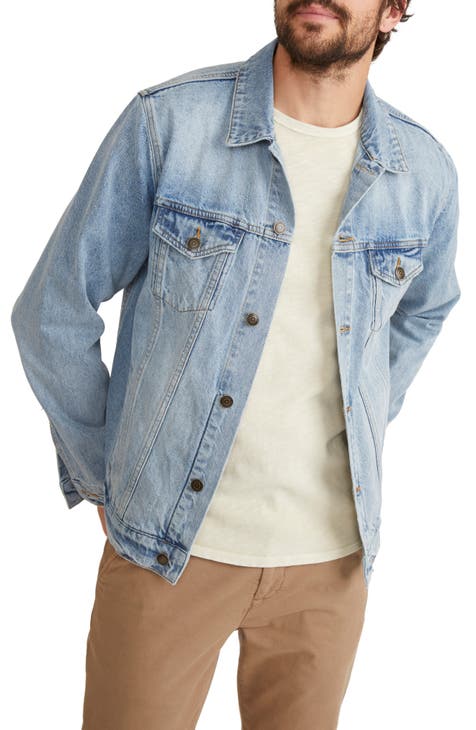 Mens denim sale jacket nordstrom