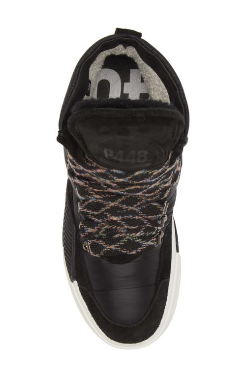 Shop P448 Alpine High Top Sneaker In Mor/black