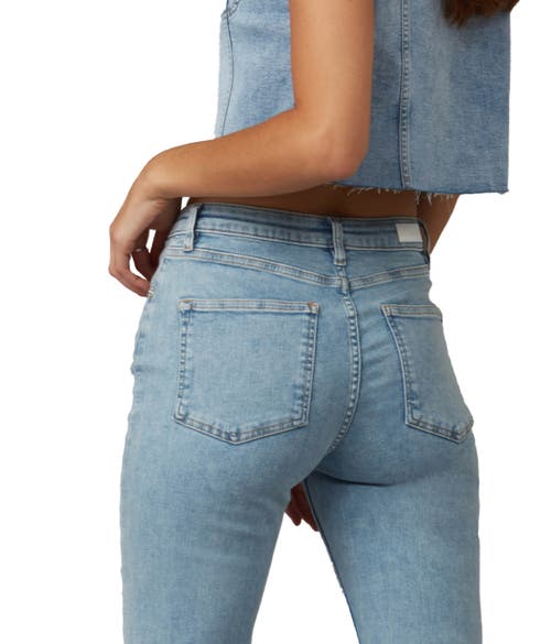 Lola Jeans Alice High Rise Flare Jeans In True Denim