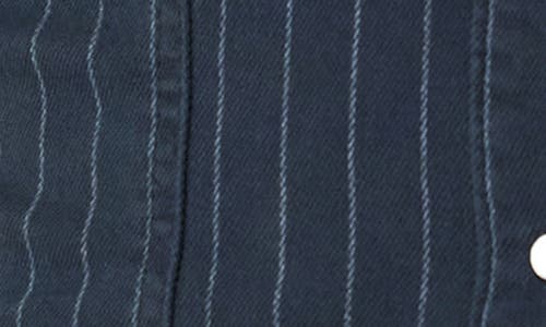 BDG URBAN OUTFITTERS BDG URBAN OUTFITTERS POLLY PINSTRIPE DENIM SNAP-UP SHIRT