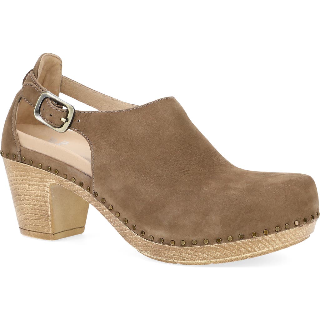 Dansko Sassy Cutout Clog In Morel