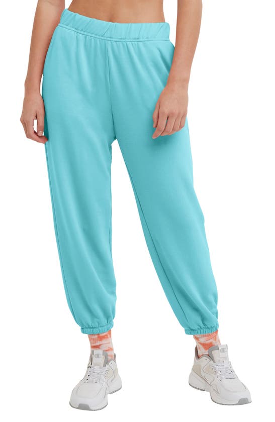 Champion Soft Touch Sweatpants In Light Sky Blue