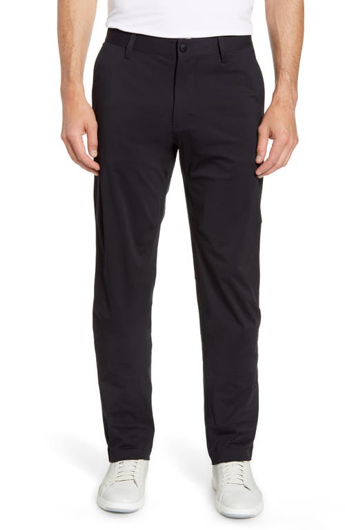 Commuter Straight Fit Pants in Black