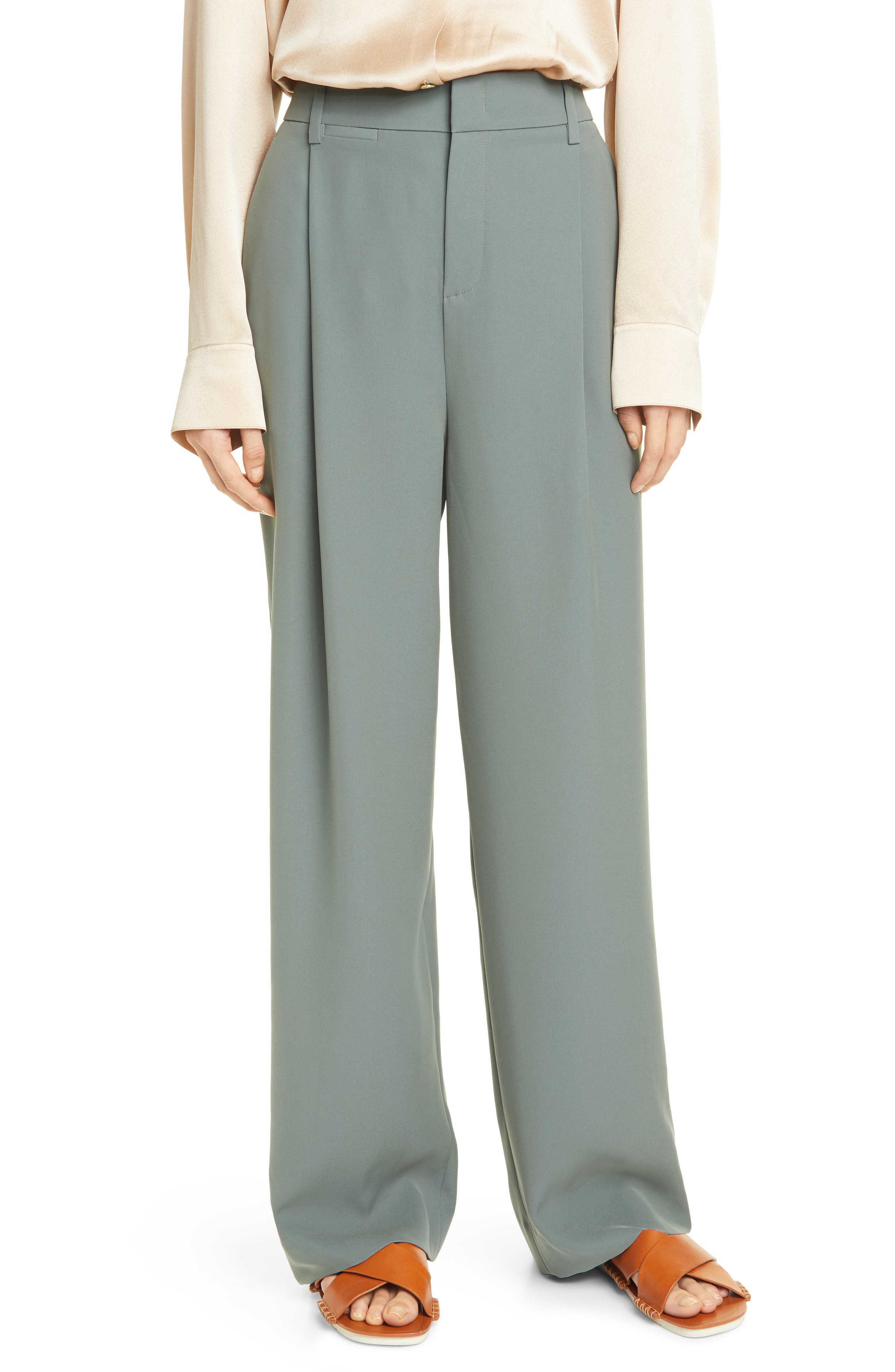 Vince Wide Leg Trousers In Horizon