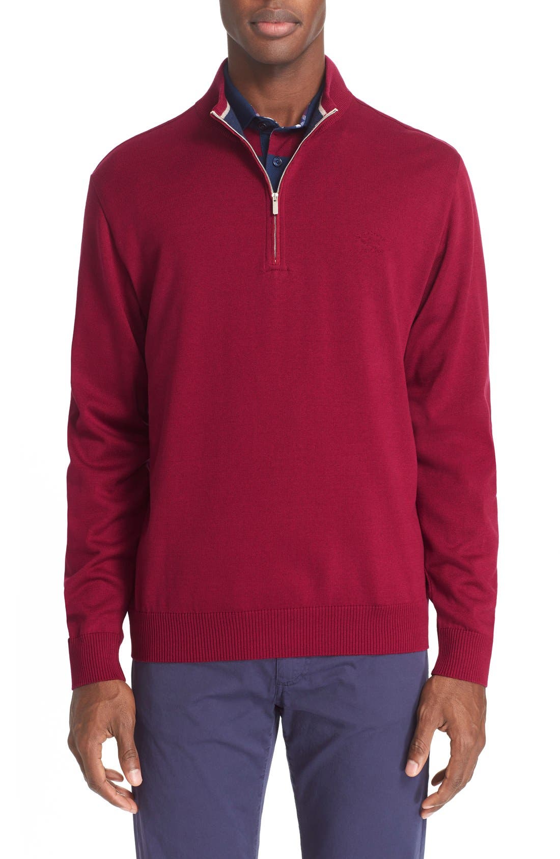 Paul & Shark Quarter Zip Sweater