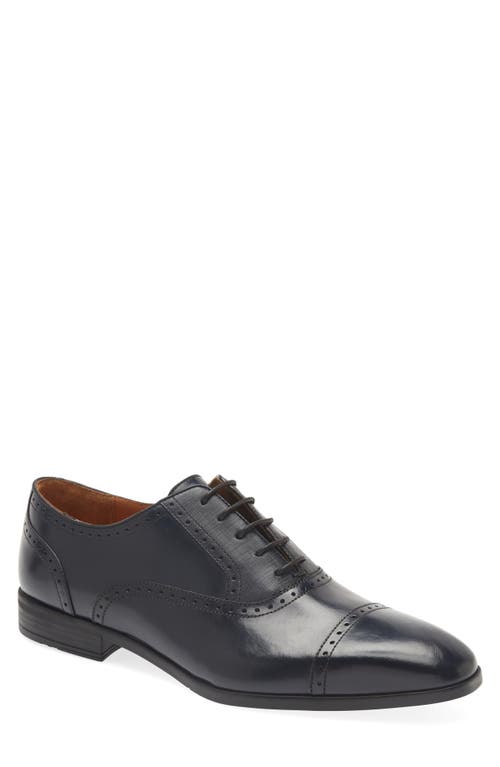 Ted Baker London Davyde Cap Toe Oxford in Navy