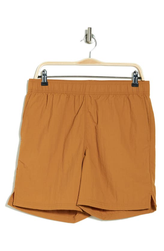 Abound Nylon Shorts In Tan Dale