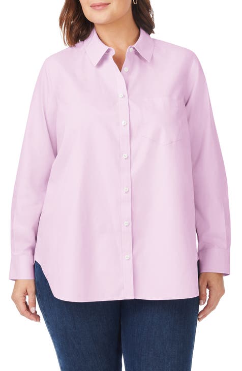 Foxcroft Blouses Plus Size