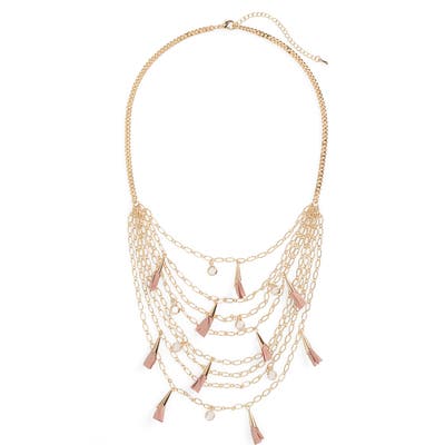 Panacea Multistrand Tassel Necklace