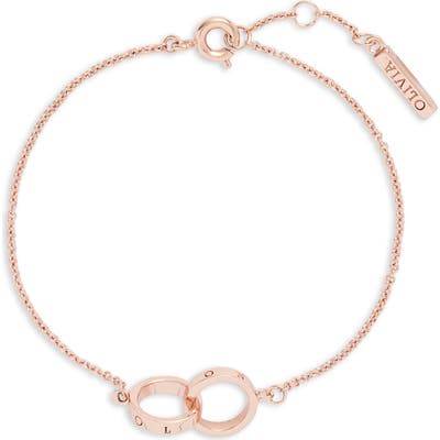 Olivia Burton The Classics Double Ring Chain Bracelet