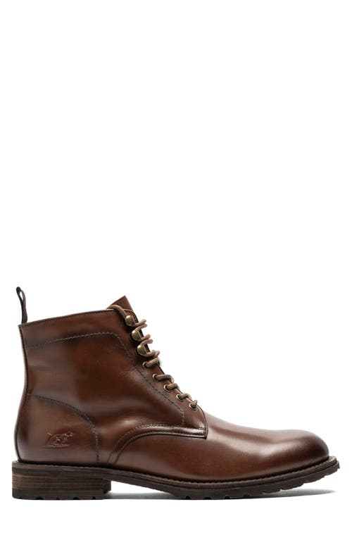 Shop Rodd & Gunn Franz Lace-up Military Boot In Amaretto