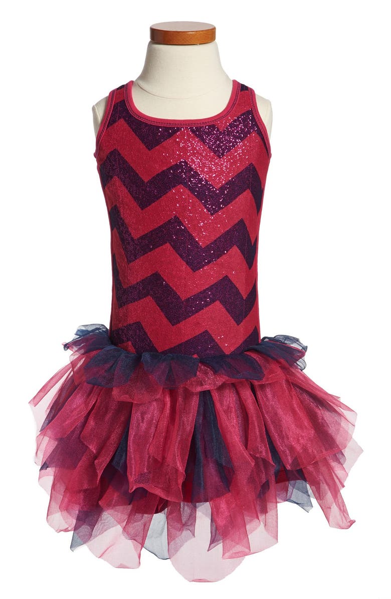 Ooh! La, La! Couture 'Chevron' Sequin Dress (Little Girls & Big Girls ...