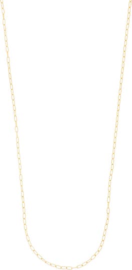 Bony Levy 14K Gold Link Chain Long Necklace | Nordstrom