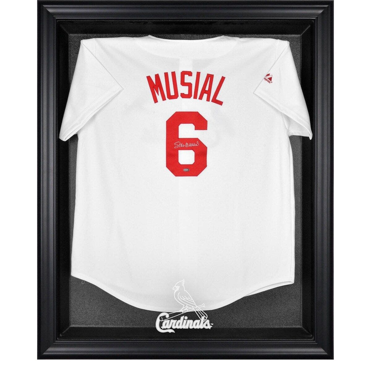 FANATICS AUTHENTIC St. Louis Cardinals Black Framed Logo Jersey Display