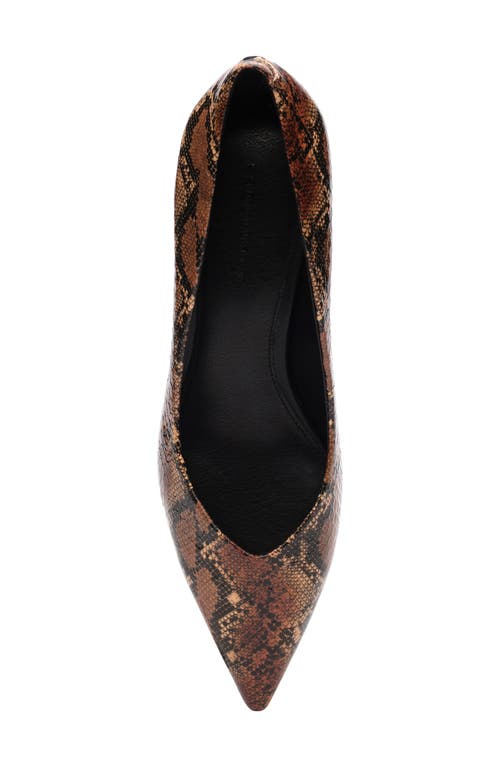 Sanctuary Padma Pointed Toe Pump In Brown Multi