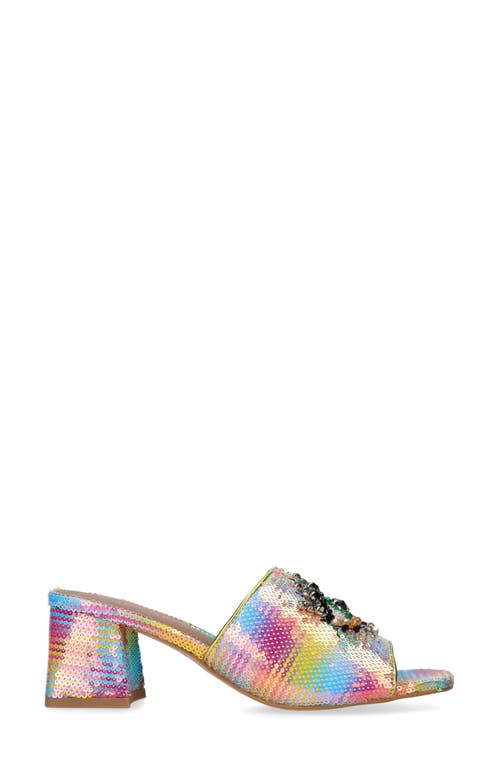 Kurt Geiger London Olive Eye Block Heel Sandal In Open Miscellaneous
