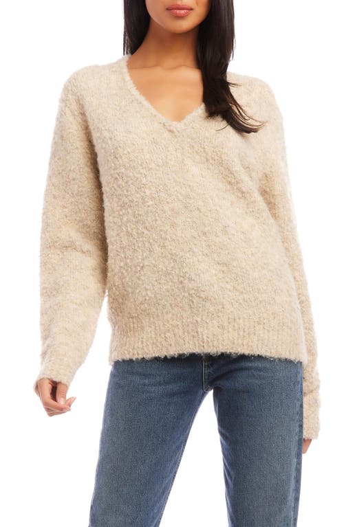 FIFTEEN TWENTY V-Neck Sweater in Sand