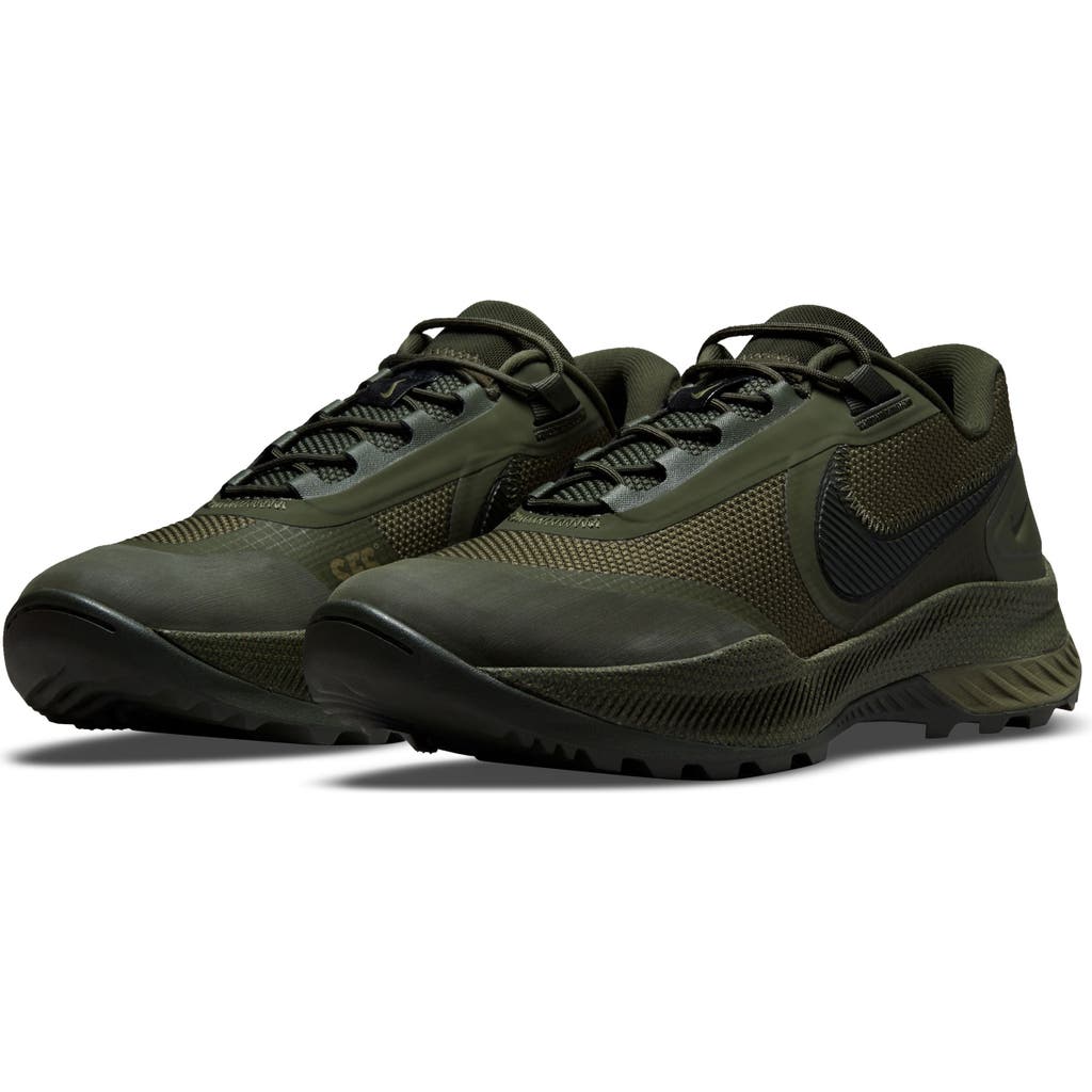 Shop Nike React Sfb Carbon Low Elite Outdoor Shoe In Khaki/sequoia/olive