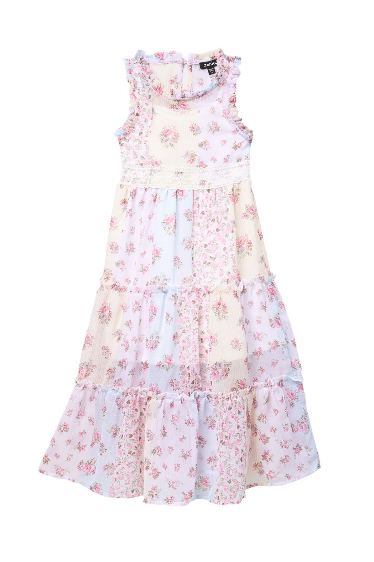 girls chiffon maxi dress