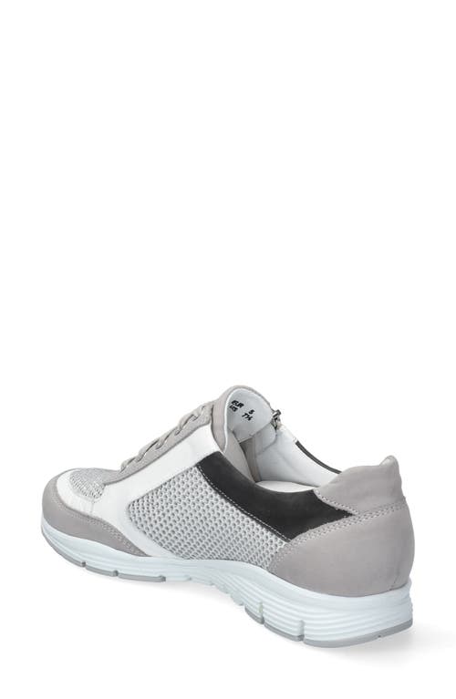 Mephisto Ylona Sneaker In Light Grey