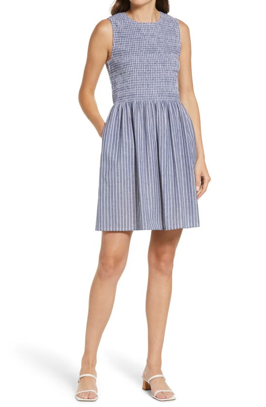 knee length dresses for ladies Lian High-Neck Sleeveless A-Line Dress Mini main image 1